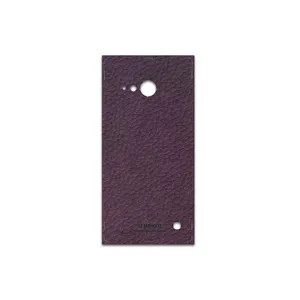 MAHOOT Purple-Leather Cover Sticker for Nokia Lumia 730