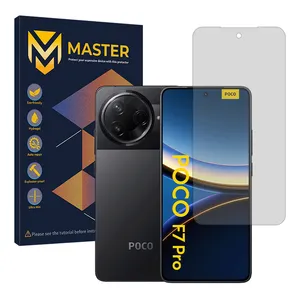 Master Resistant model transparent screen protector suitable for Xiaomi Poco F7 Pro Mobile phone 