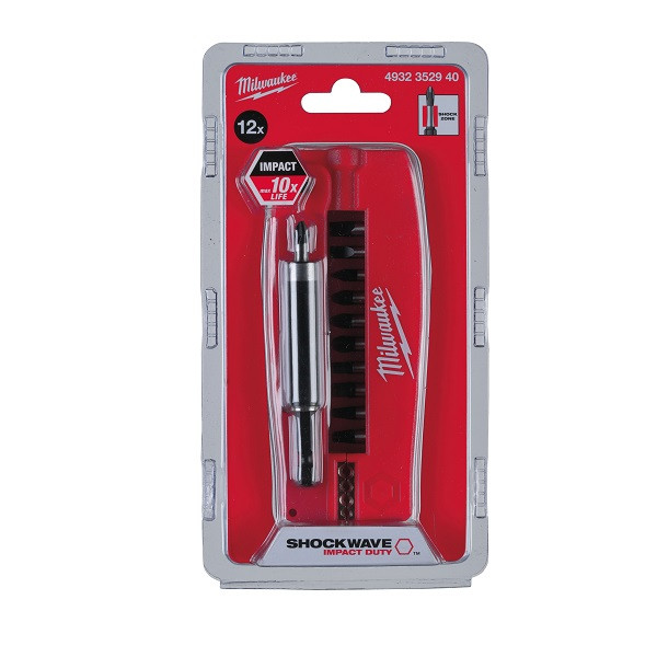 دریل پیچ گوشتی چکشی سه نظام 13 میلیمتری 18 ولت میلواکی مدل M18 CBLPD-202C + SET BIT 12X