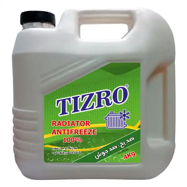 ضدیخ و ضدجوش موتور تیزرو صنعت مدل ZY40G100 وزن 4 کیلوگرم