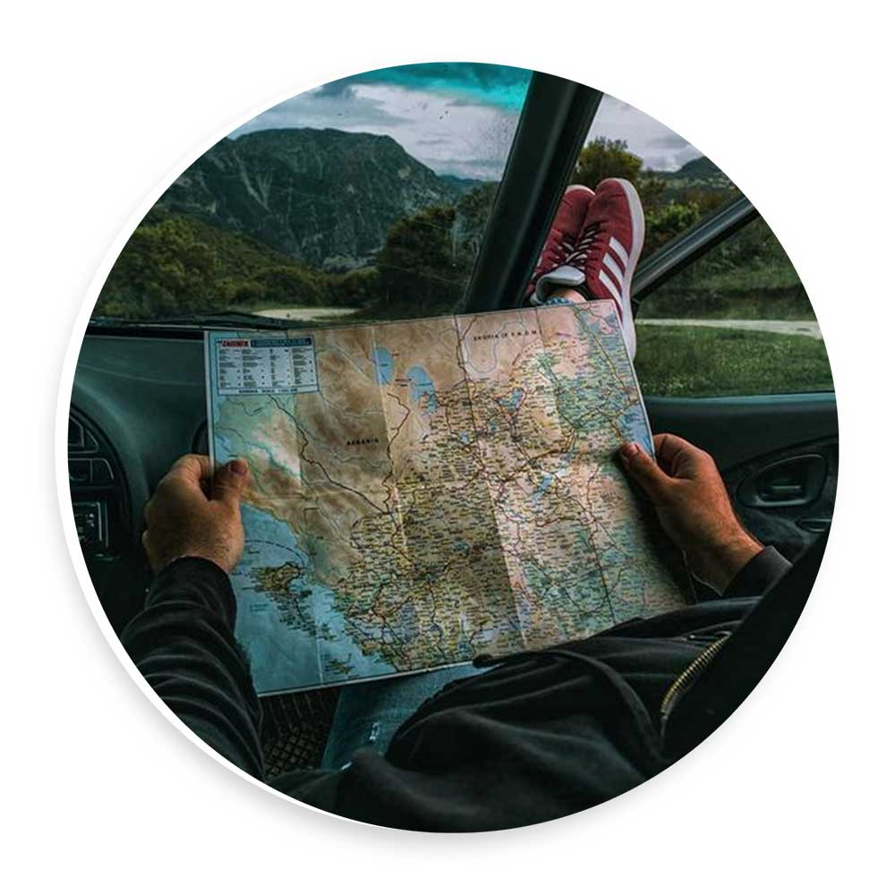   دیوارکوب طرح نقشه سفر  مدل wtb797