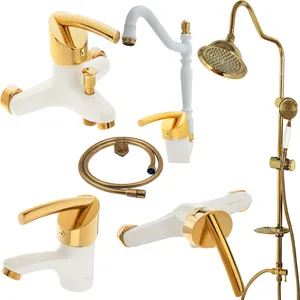  ست شیرآلات لیگوریا مدل 1015 مجموعه 6 عددی 