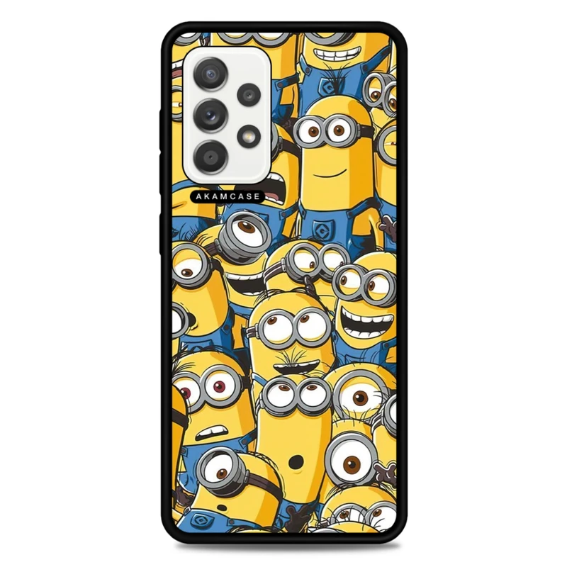 کاور آکام مدل AMC-WSGA52-MINIONS13 مناسب برای گوشی موبایل سامسونگ Galaxy A52