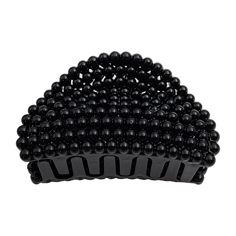 کلیپس مو زنانه مدل مروارید طرح نیم دایره KLP1053