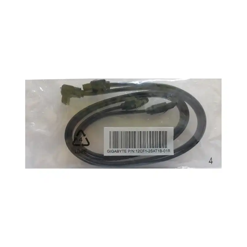 کابل دیتا SATA 3 گیگابایت مدل 12CF1-2SAT1B طول 0.5 متر بسته 2 عددی