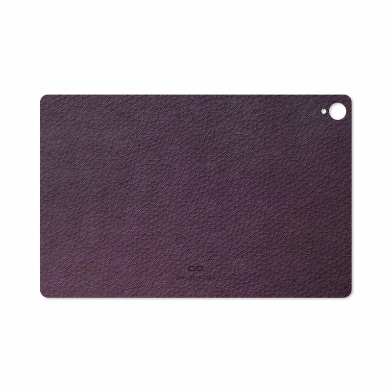 برچسب پوششی ماهوت مدل Purple-Leather مناسب برای تبلت هوآوی Mediapad M6 10.8 2019
