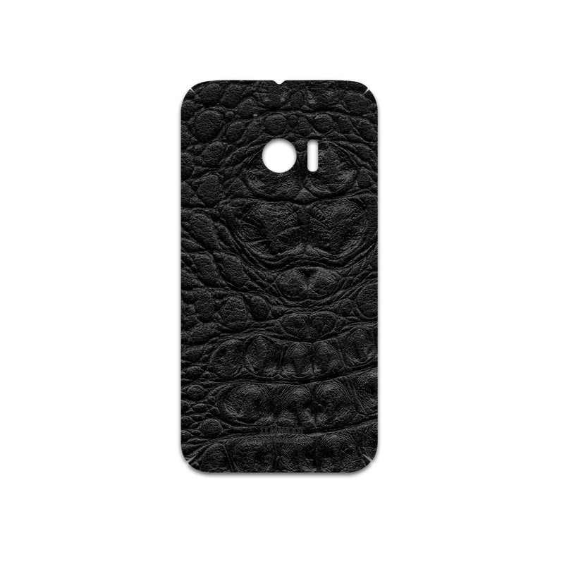 برچسب پوششی ماهوت مدل Black-Crocodile-Leather مناسب برای گوشی موبایل اچ تی سی 10