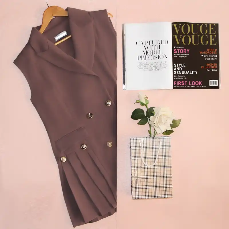 سارافون زنانه مدل D874