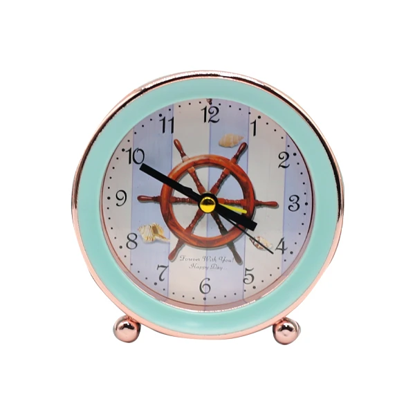 ساعت رومیزی عقربه‌ای مدل 2208B سکان کشتی