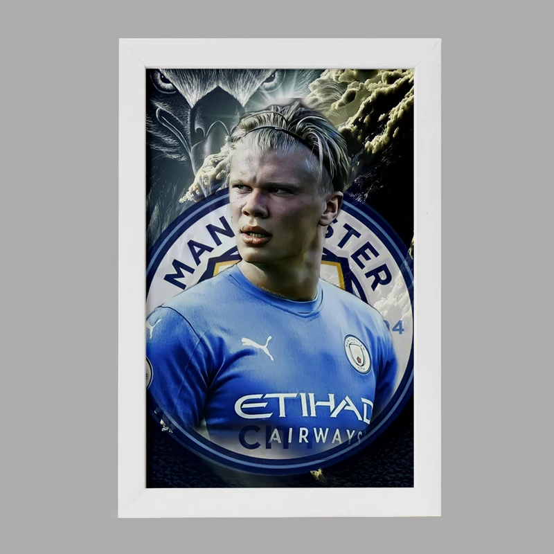 تابلو خندالو مدل ارلینگ هالند Erling Haaland کد 28621