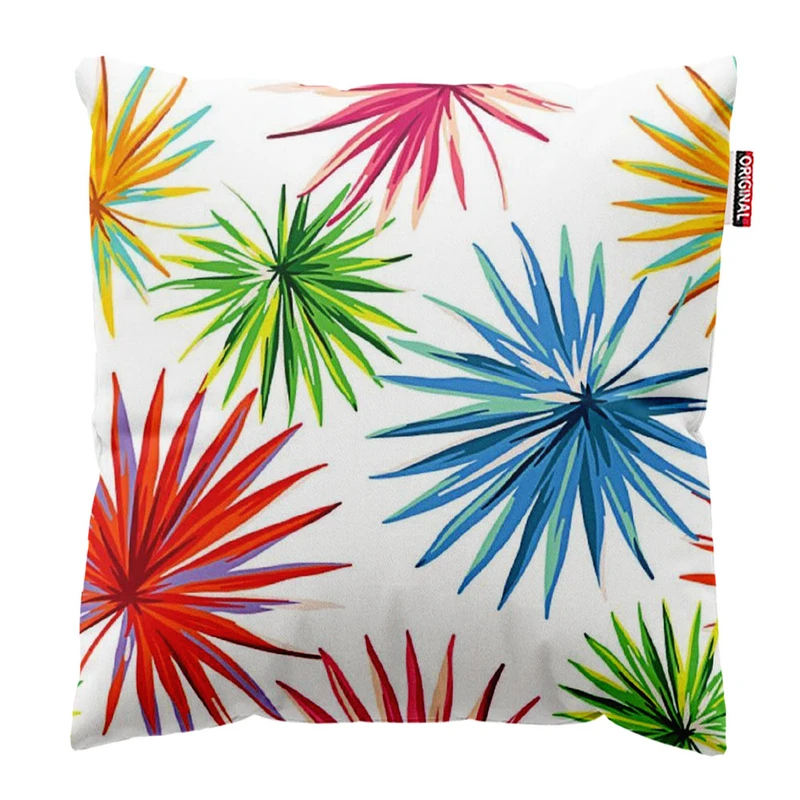  کوسن پاد آفرین طرح گل کد 3163 سایز 30*30 سانتی متر