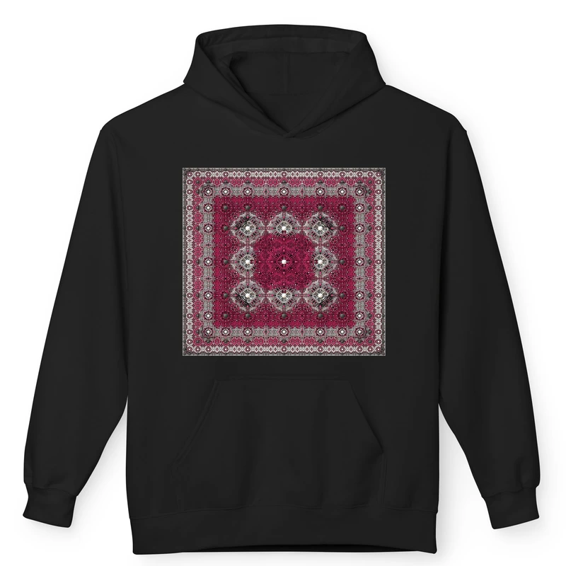 هودی زنانه پاد آفرین مدل فرش و گلیم و کاشی کد 1035