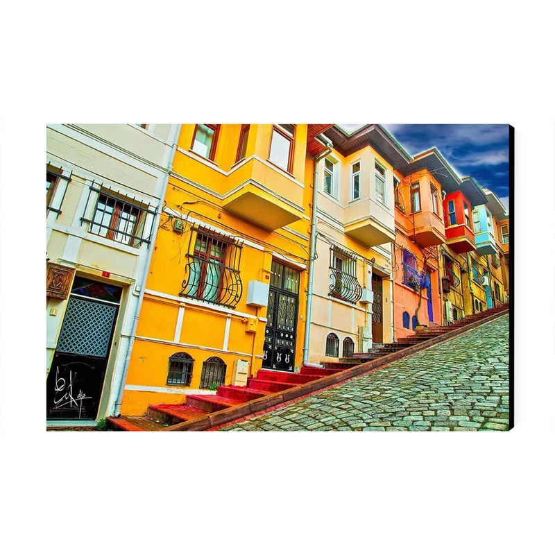 تابلو شاسی عرش طرح گردشگری ترکیه مدل محله بالات کد As6004