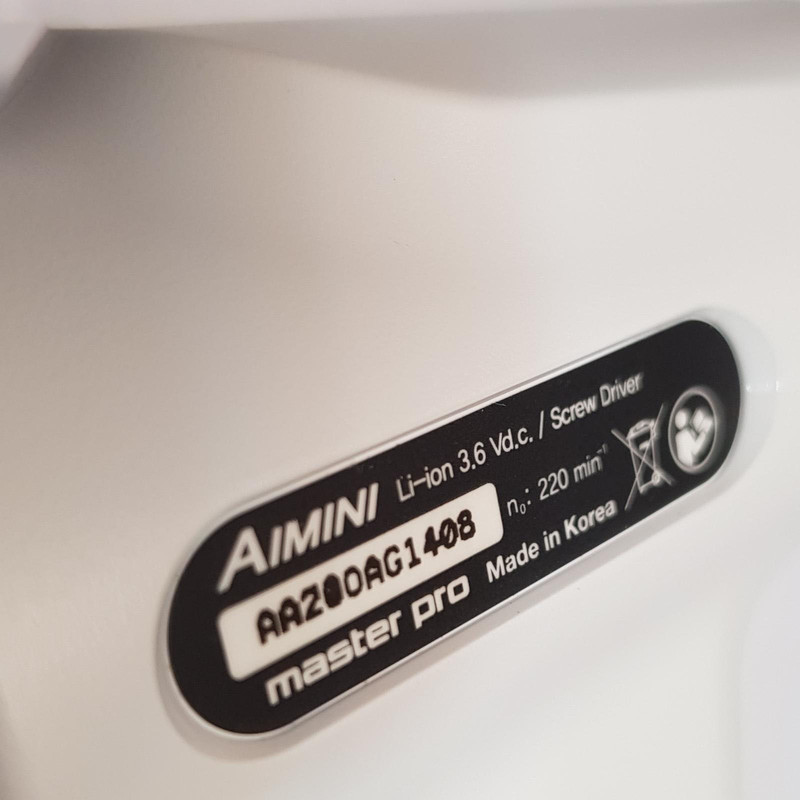 پیچ گوشتی شارژی مستر کد 3.6 V پیچ گوشتی شارژی مستر کد 3.6 V