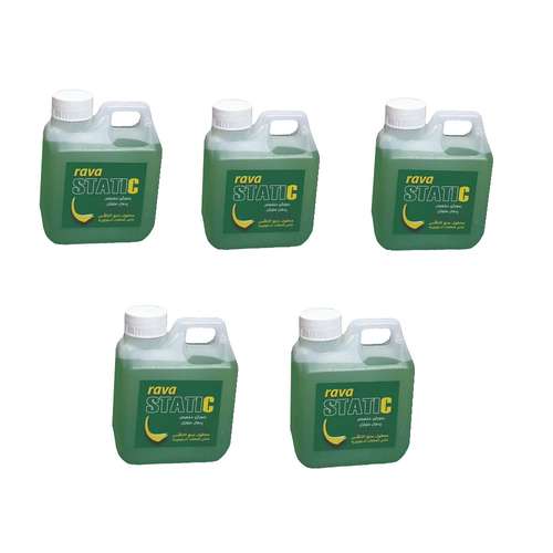 رسوب گیر کولر آبی استاتیک کد 03 حجم 500 میلی لیتر بسته پنج عددی