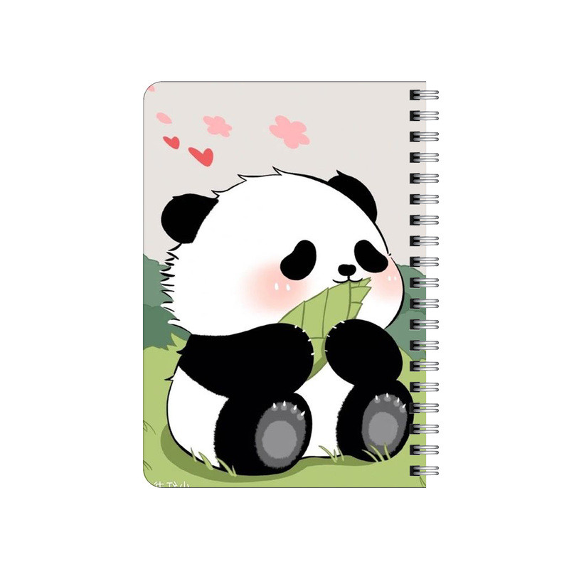 دفترچه یادداشت بامبیلیپ مدل چوبی طرح پاندا و بامبو کد 1904984