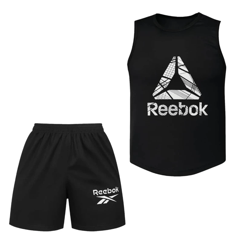 ست تاپ و شلوارک ورزشی مردانه مدل irnm0098