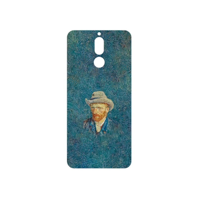 برچسب پوششی ماهوت مدل Self portrait with a gray felt hat مناسب برای گوشی موبایل هوآوی Mate 10 Lite