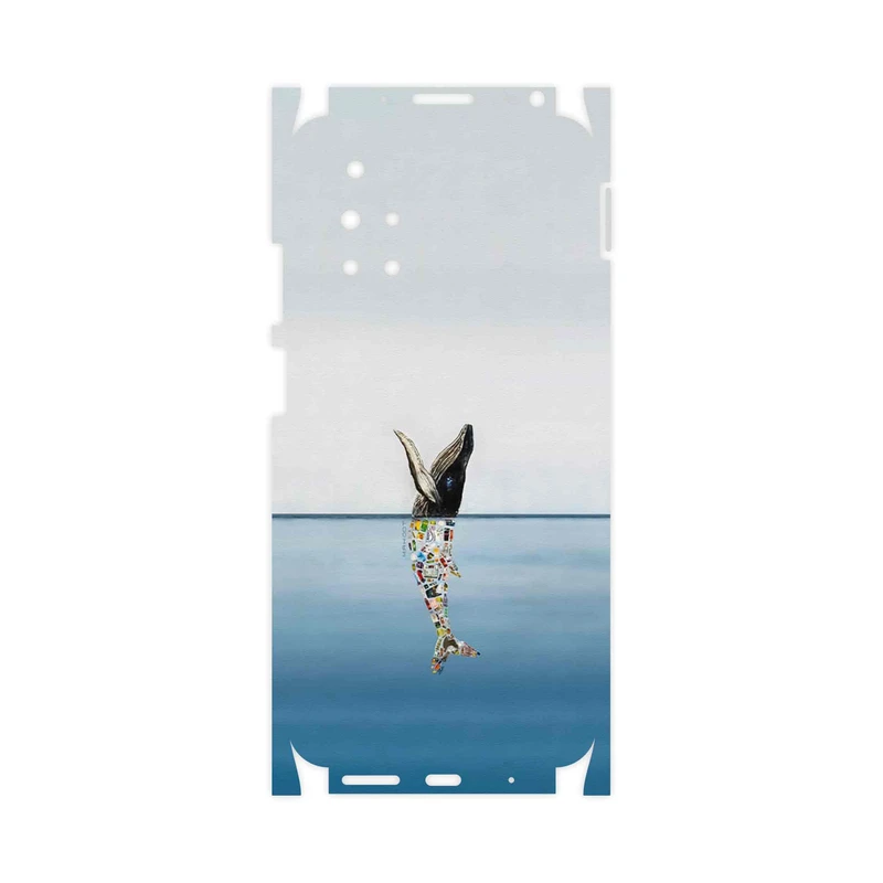 برچسب پوششی ماهوت مدل Collage of Sea Trash-FullSkin مناسب برای گوشی موبایل شیائومی Redmi 10