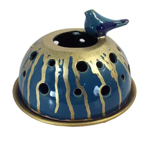 جاشمعی سفالی طرح گنبدی