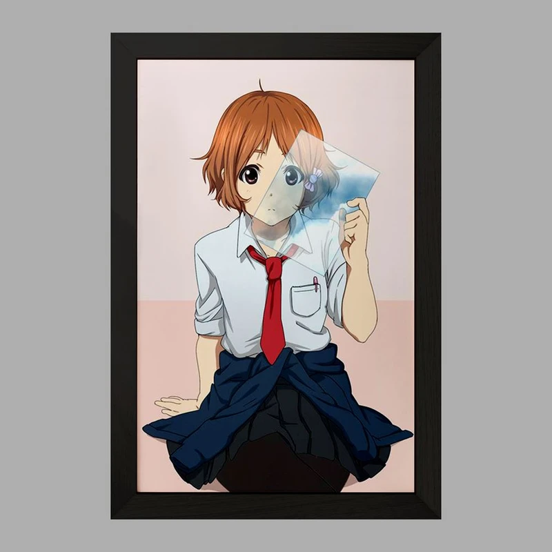 تابلو خندالو مدل کانا انیمه داگاشی کاشی Dagashi Kashi  کد 22542