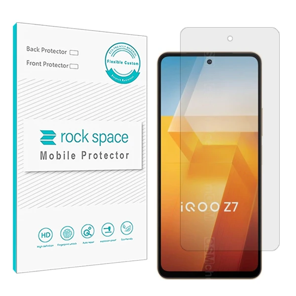 محافظ صفحه نمایش ھیدروژل راک اسپیس کد HGL مناسب برای گوشی موبایل ویوو iQOO Z7 (China)