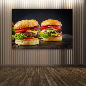 استیکر طرح فست فود مدل همبرگر کد BK1180
