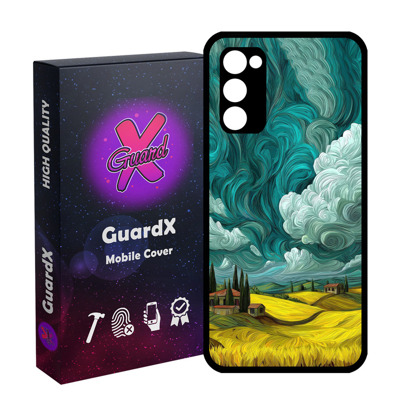 کاور گارد ایکس طرح نقاشی مدل 11151 مناسب برای گوشی موبایل سامسونگ Galaxy S20 FE