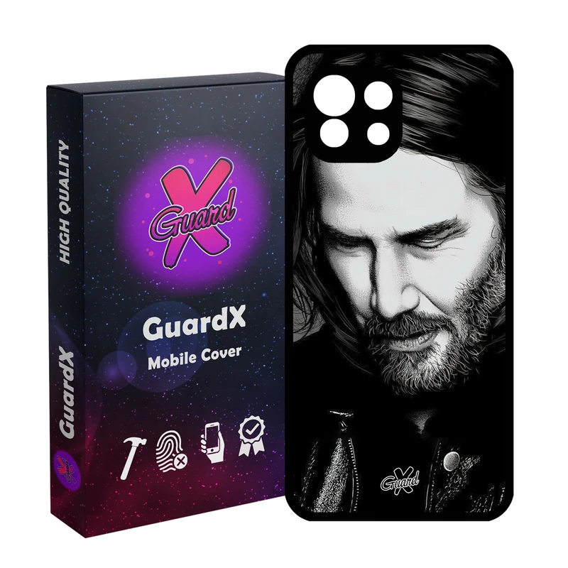 کاور گارد ایکس طرح جان ویک مدل Glass10498 مناسب برای گوشی موبایل شیائومی  MI 11 Lite