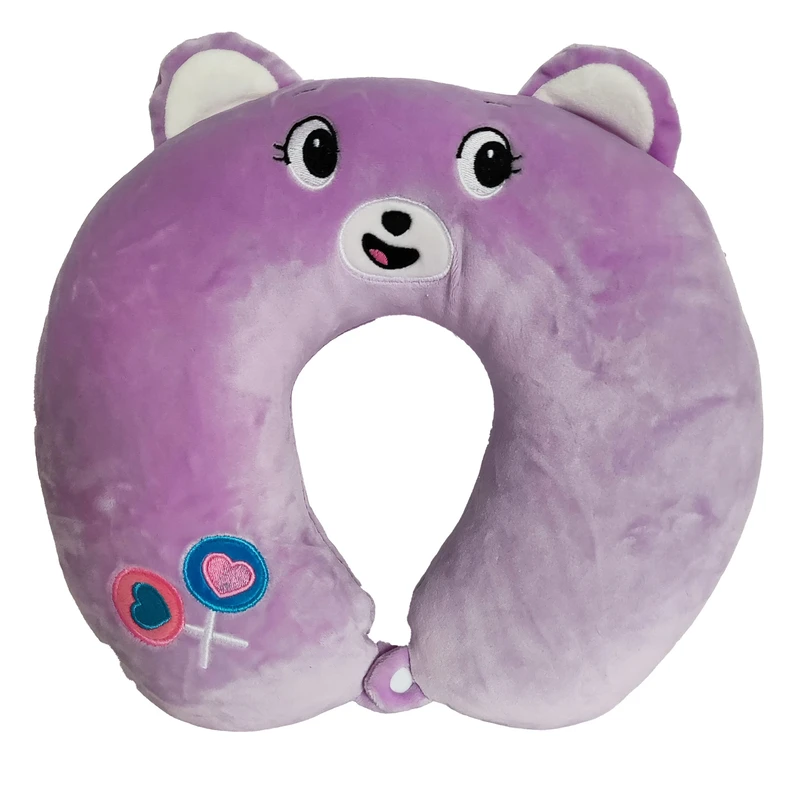 بالش دورگردنی مدل عروسک خرس کله فندقی کد DB20