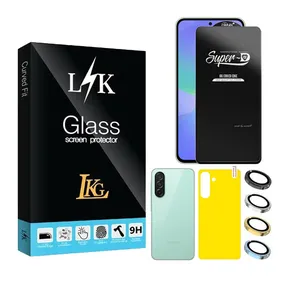  LKG Super D Screen Protector Suitable For Samsung Galaxy A36 5G Mobile Phone With Back Protector And Lens Protector