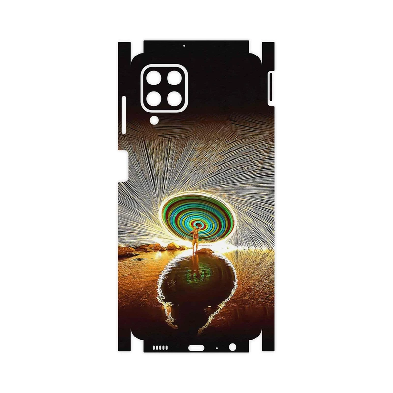 برچسب پوششی ماهوت مدل Night Light Fountain-FullSkin مناسب برای گوشی موبایل سامسونگ Galaxy M32