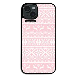 AKAM AMC-WA15PLUS-WINTER FABRIC-22 Cover For Apple iPhone 15 Plus