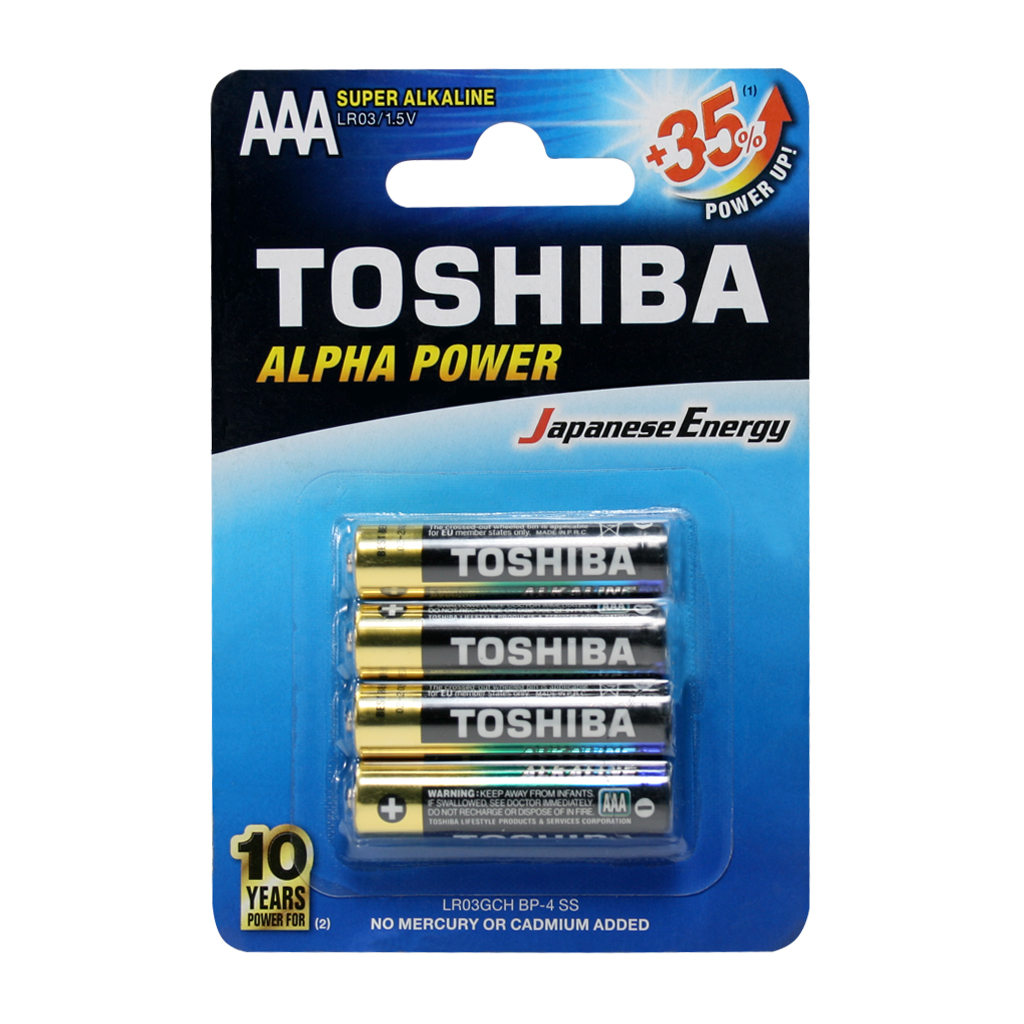 باتری نیم قلمی مدل Alpha Power BP-4 بسته 4 عددی
