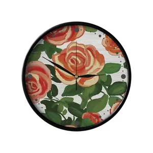 ساعت دیواری مدوپد طرح ترنج‌گون مدل png00130