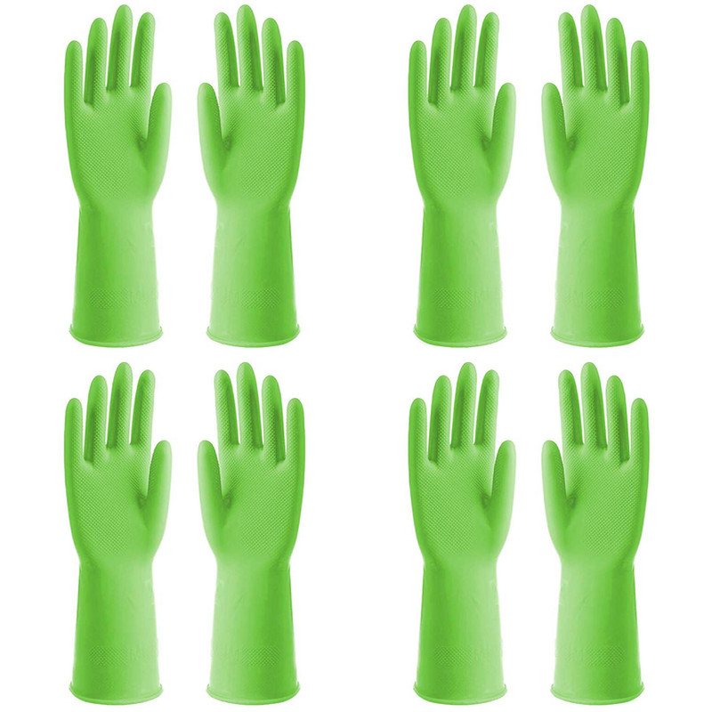 دستکش آشپزخانه دستکش گیلان مدل ساق متوسط بسته 4عددی