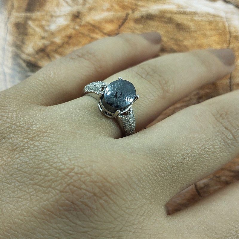 انگشتر نقره زنانه سلین کالا مدل حدید کد 63 انگشتر نقره زنانه سلین کالا مدل حدید کد 63