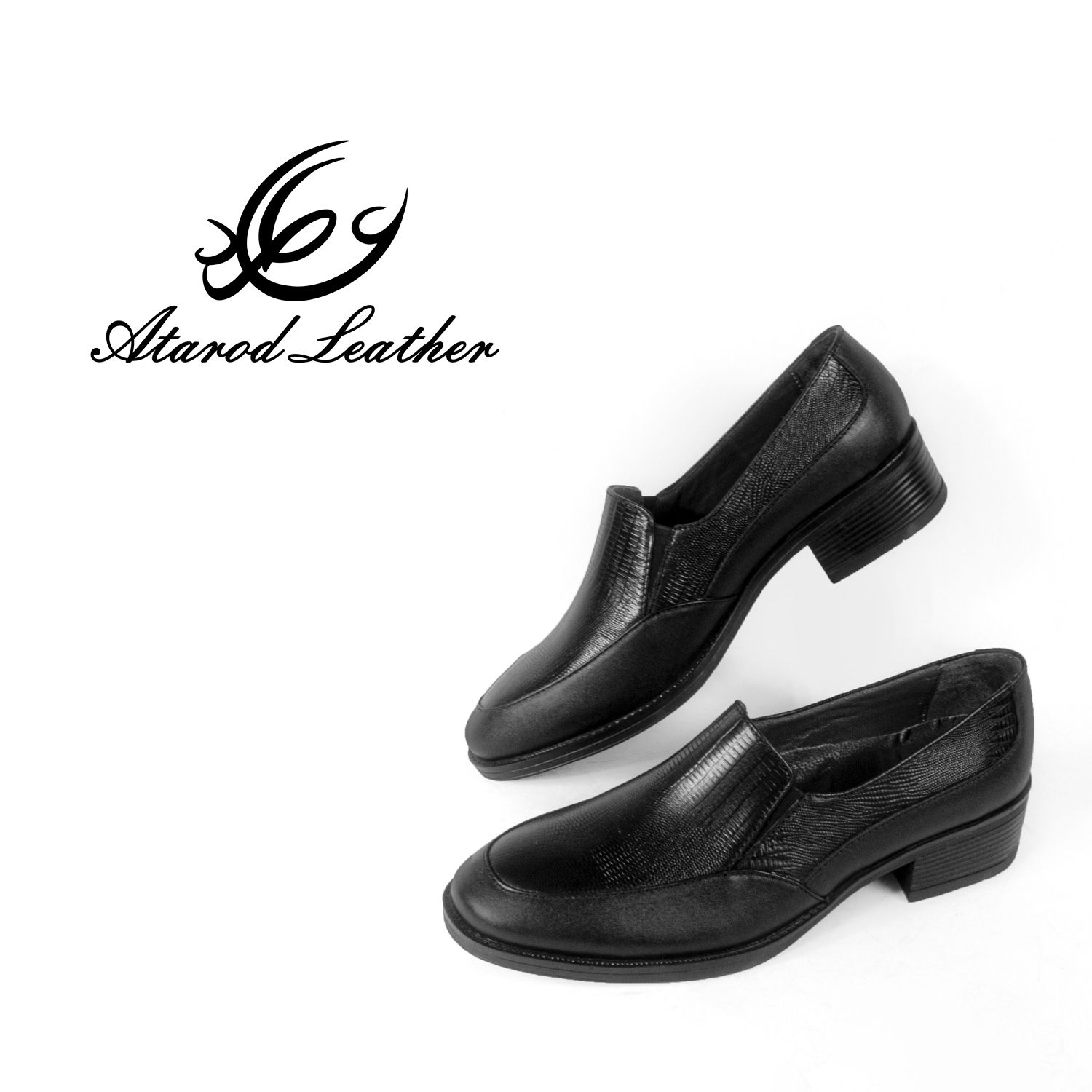 کفش زنانه چرم عطارد مدل چرم طبیعی کد SH198 -  - 8