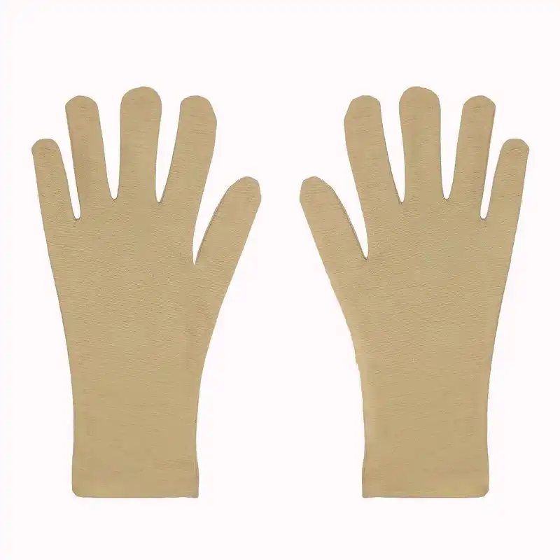 دستکش مدل SK4 رنگ کرم بسته 2 عددی
