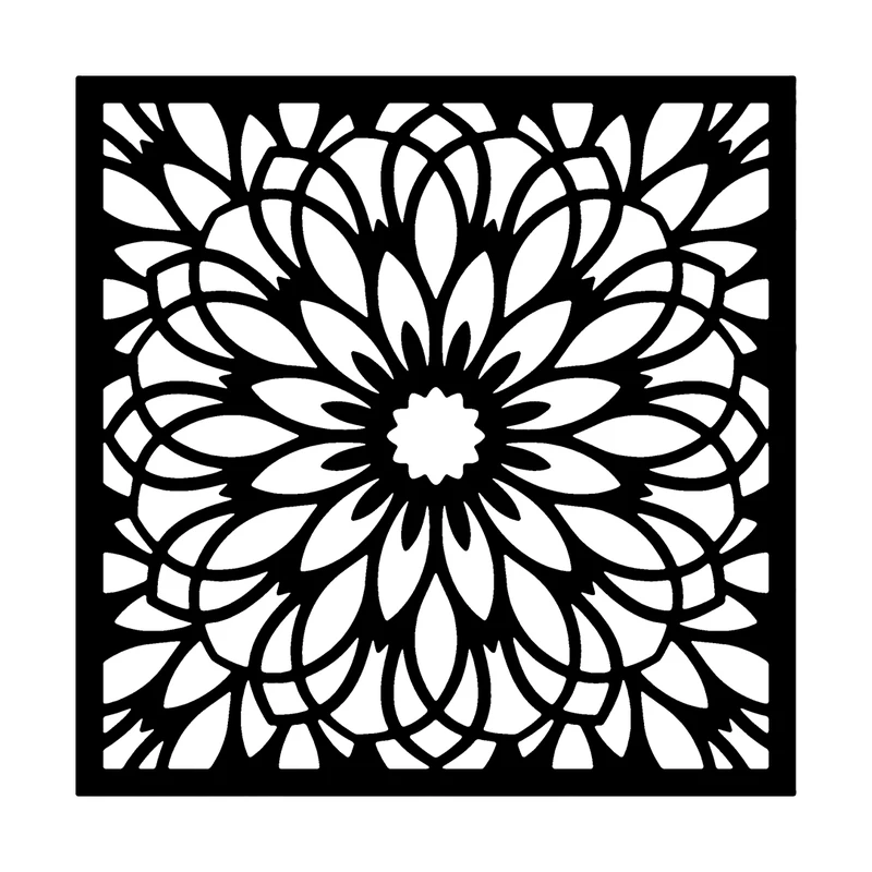  شابلون باتیس آرت طرح تذهیب کد 50-627