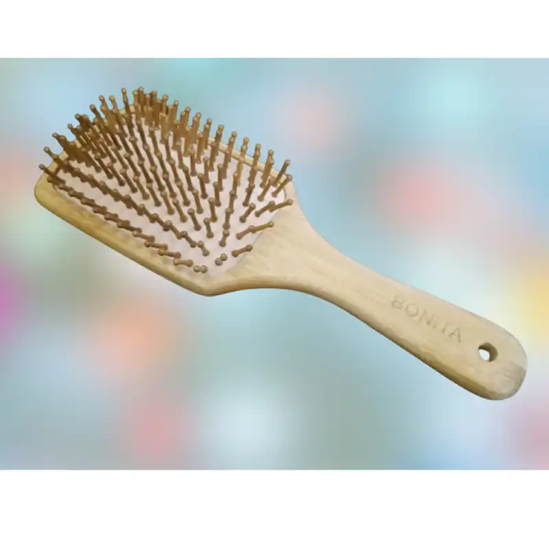 برس مو بونیتا مدل چوب بامبو سر گرد