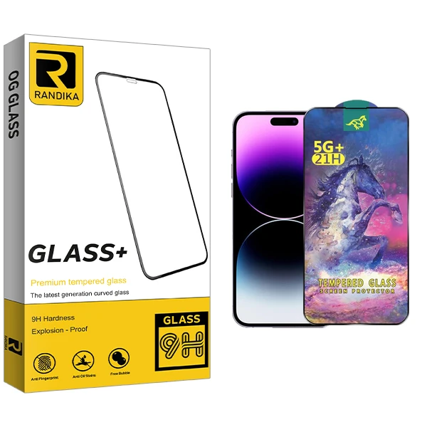 محافظ صفحه نمایش راندیکا مدل h21D مناسب برای گوشی موبایل اپل iPhone 14 pro max