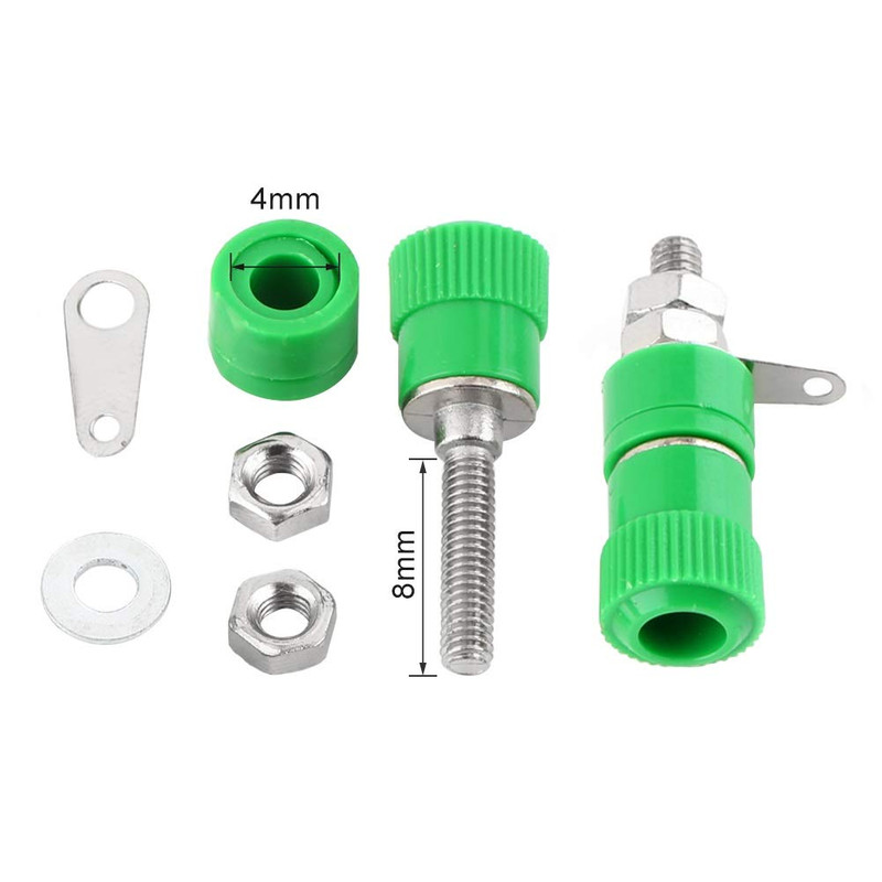 فیش مادگی منبع تغذیه مدل 4mm بسته 5 عددی