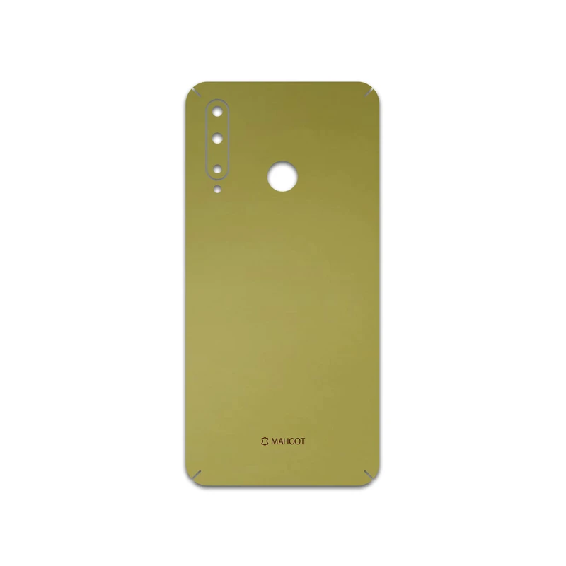 برچسب پوششی ماهوت مدل Matte-Gold مناسب برای گوشی موبایل آنر 20 Lite