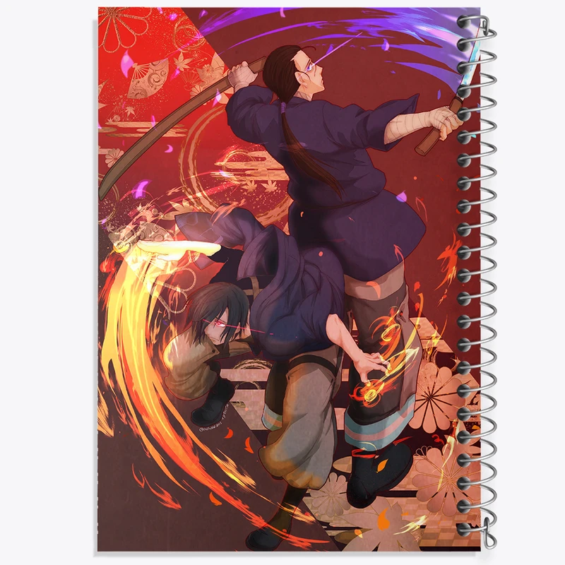 دفتر نت موسیقی 50 برگ خندالو مدل بنیمارو انیمه نیروی آتش کد 32237