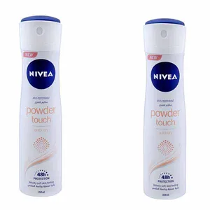 اسپری بدن زنانه نیوآ مدل powder touch حجم 150 میلی لیتر مجموعه 2 عددی