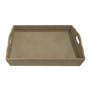 سینی مدل چوبی شیشه ای کد 116/2