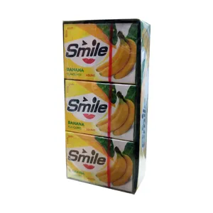 آدامس موزی اسمایل شیرین عسل - 18 بسته 6 عددی