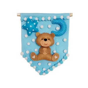 دیوار کوب اتاق کودک مدل خرس کد 01