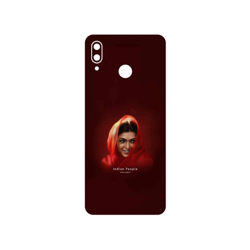 برچسب پوششی ماهوت مدل Portrait of an Indian Woman مناسب برای گوشی موبایل آنر Play